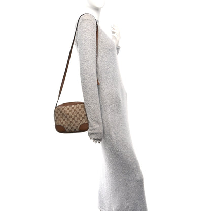Gucci Monogram Mini Bree Messenger Bag Beige Tabacco 2 of 11