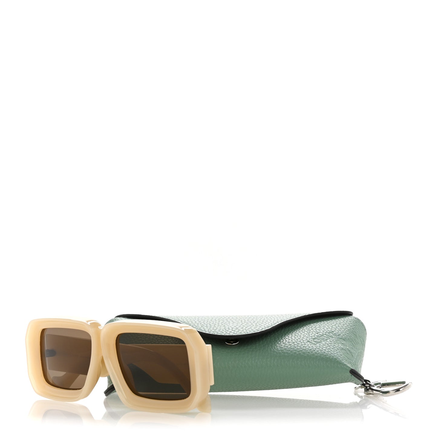 Acetate Paula's Ibiza Dive In Mask Sunglasses LW40064U Beige
