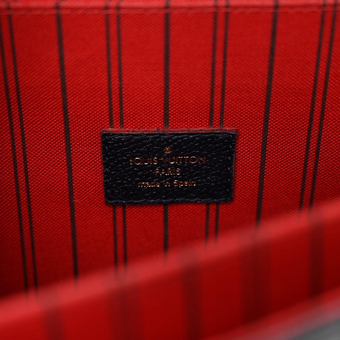 Empreinte Pochette Metis Marine Rouge