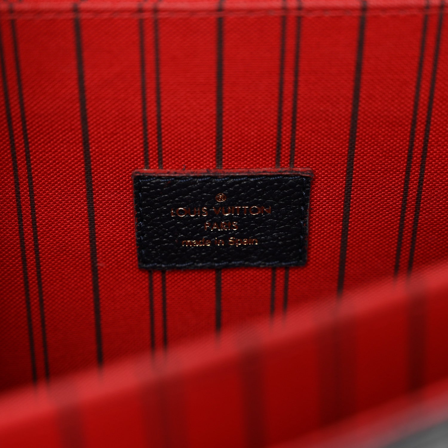 Louis Vuitton Empreinte Pochette Metis Marine Rouge 7 of 11