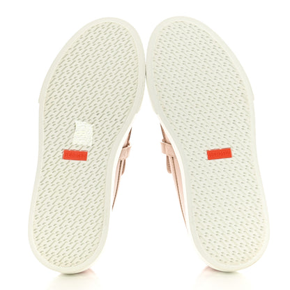 Hermes Calfskin Game Slip On Sneakers 38 Beige Nude 5 of 8