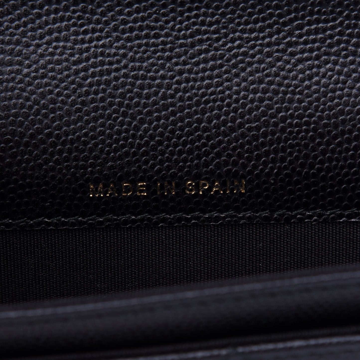 Caviar Quilted Boy Flap Card Holder Black