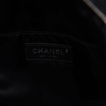 Chanel Lurex Knit Mini Pluto Glitter Backpack Black 8 of 10
