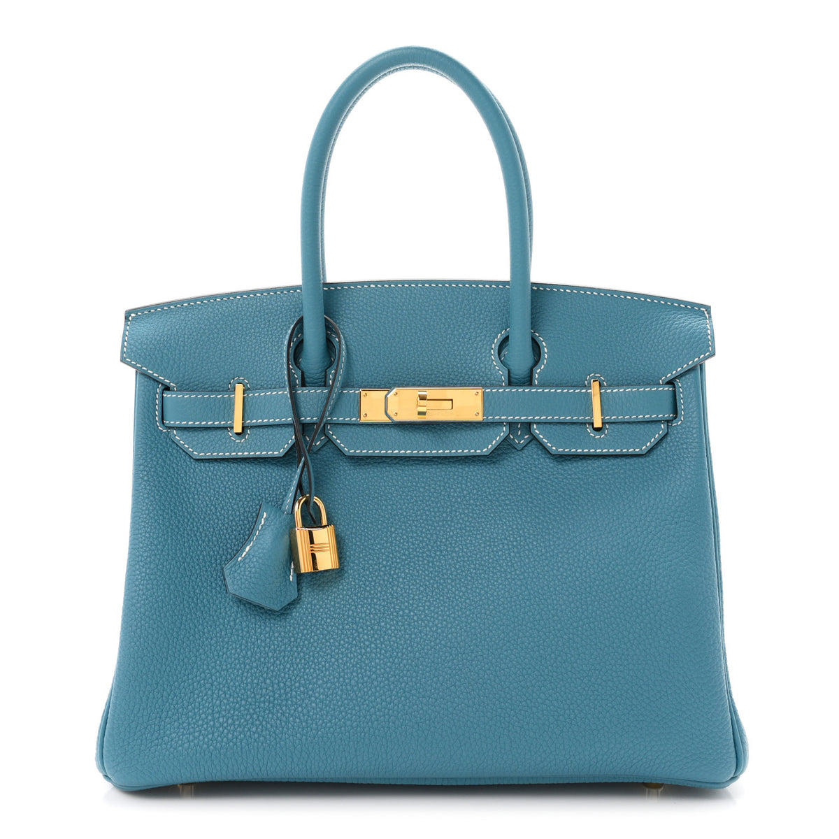 Hermes Togo BIRKIN 30 New Bleu Jean 1 of 11