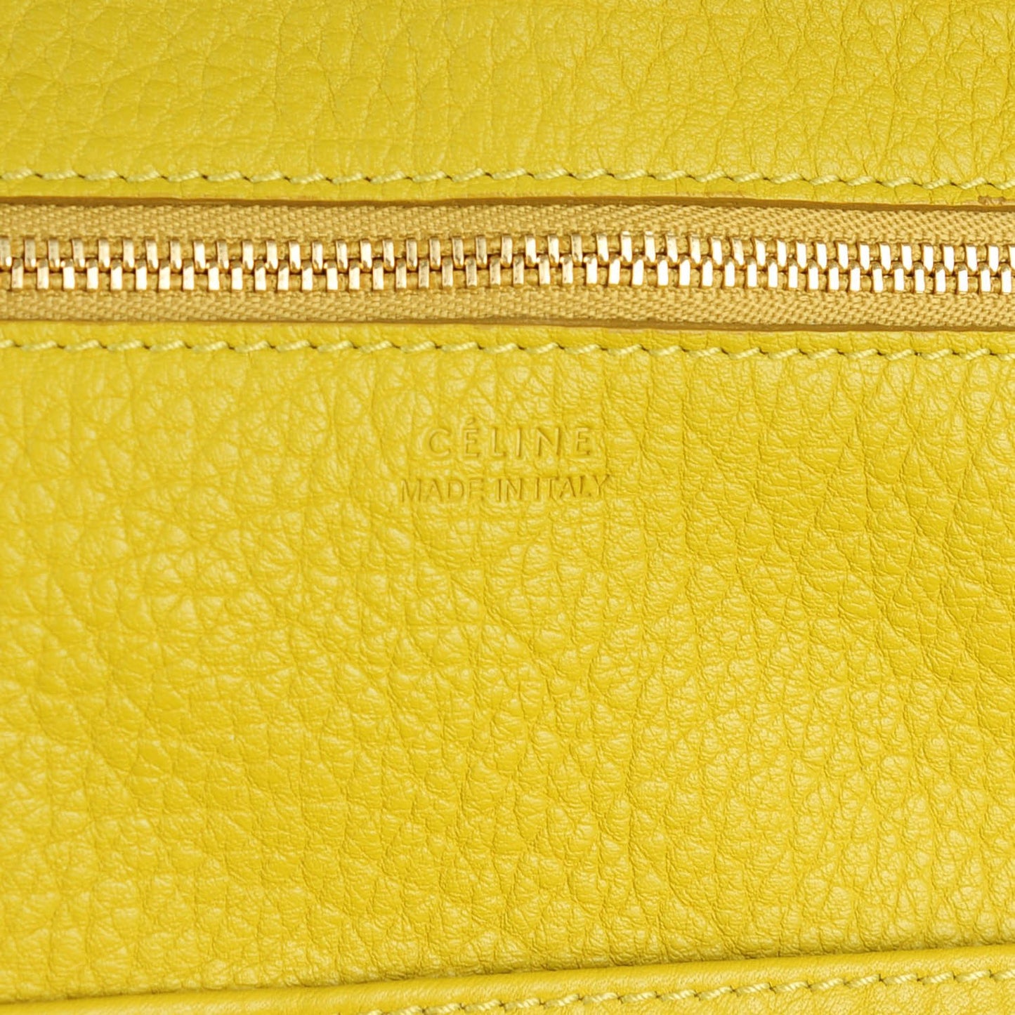 Crisped Calfskin Mini Tie Knot Tote Chartreuse