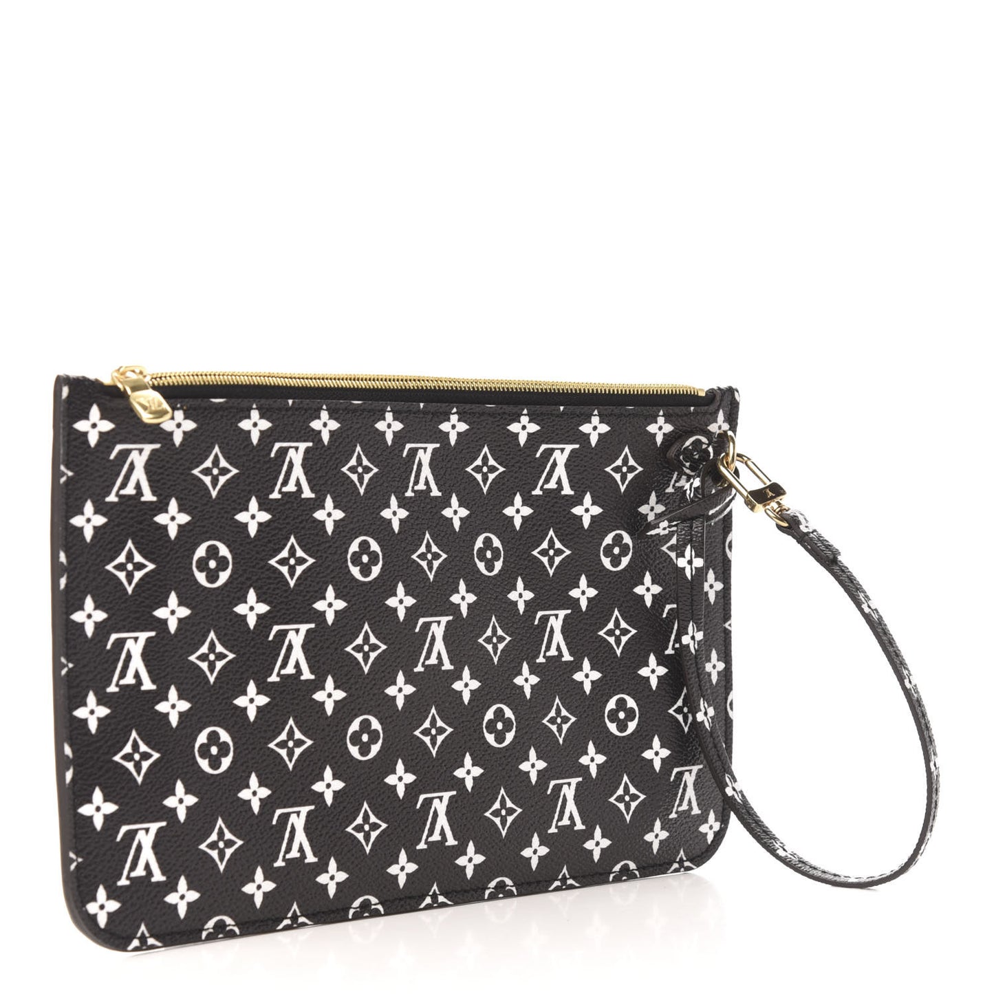 Monogram Giant Jungle Neverfull MM GM Pochette Black
