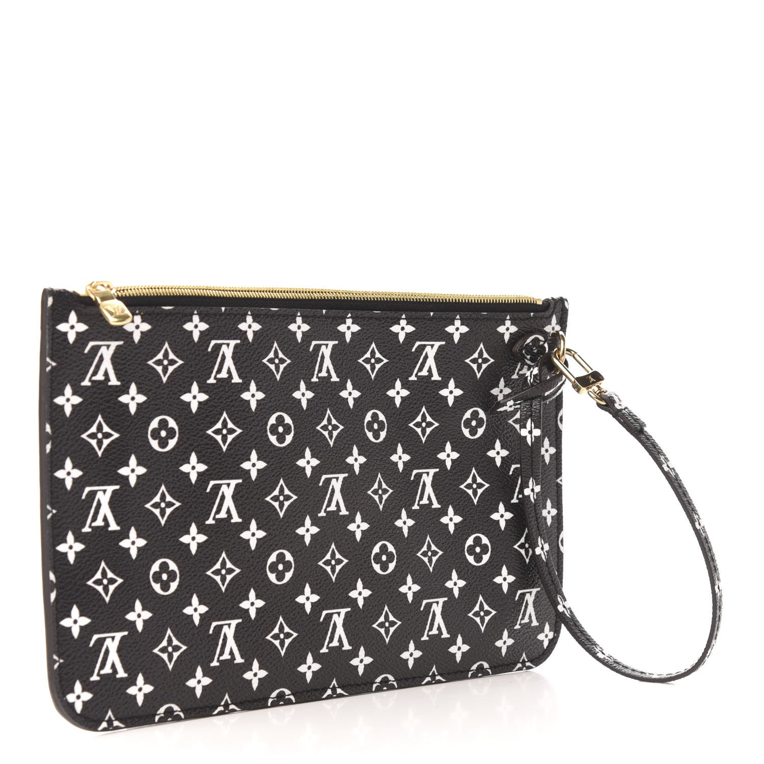 Louis Vuitton Monogram Giant Jungle Neverfull MM GM Pochette Black 3 of 7