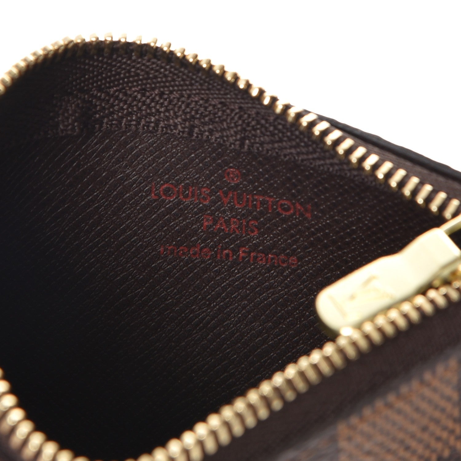 Louis Vuitton Damier Ebene Key Pouch 6 of 8