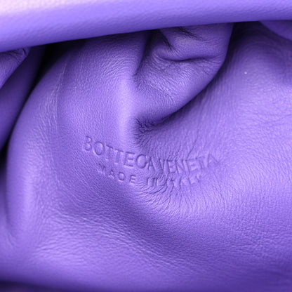 Bottega Veneta Shearling Lambskin Embellished The Mini Pouch Purple 6 of 9