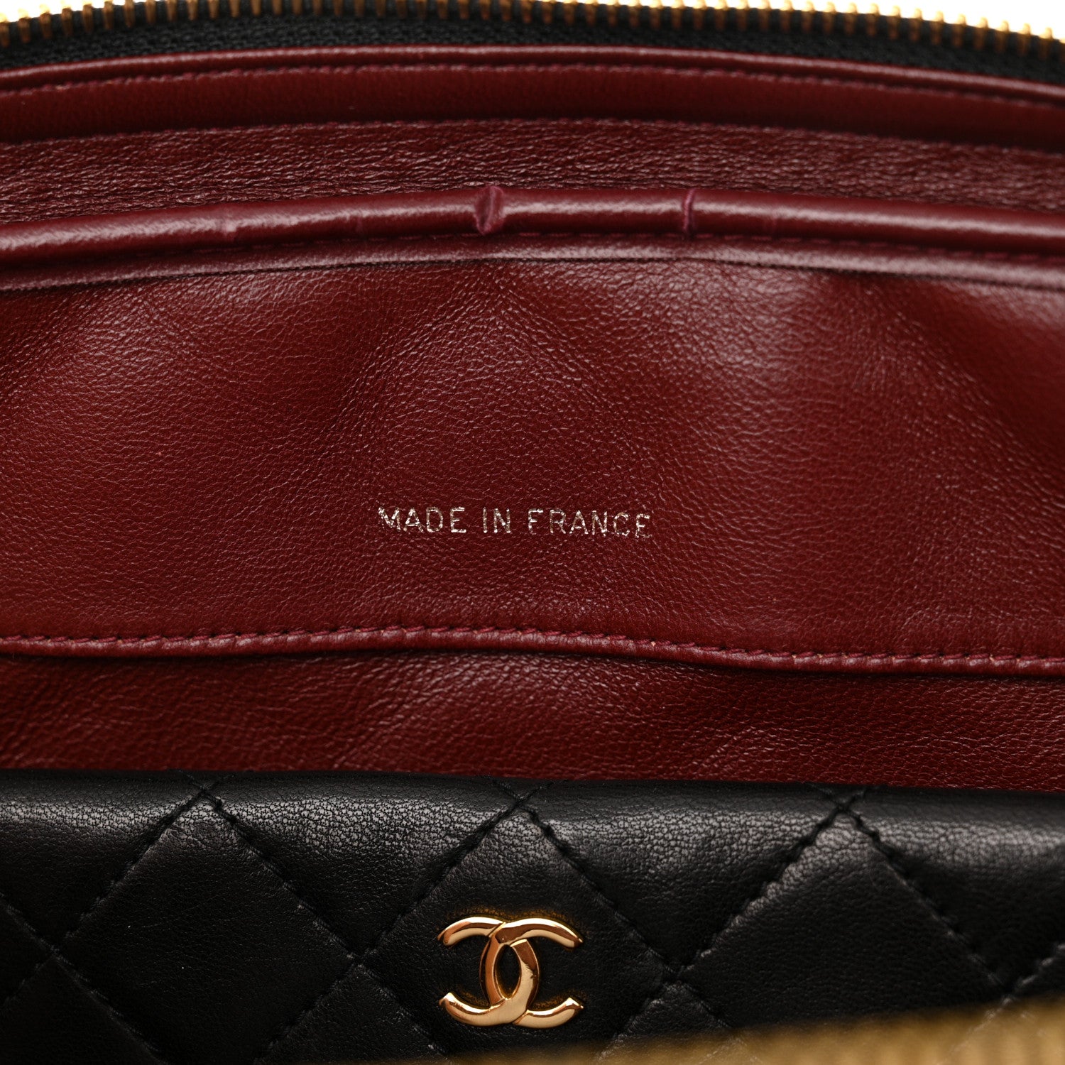 Chanel Calfskin Quilted In The Business Camera Bag Black 8 of 15