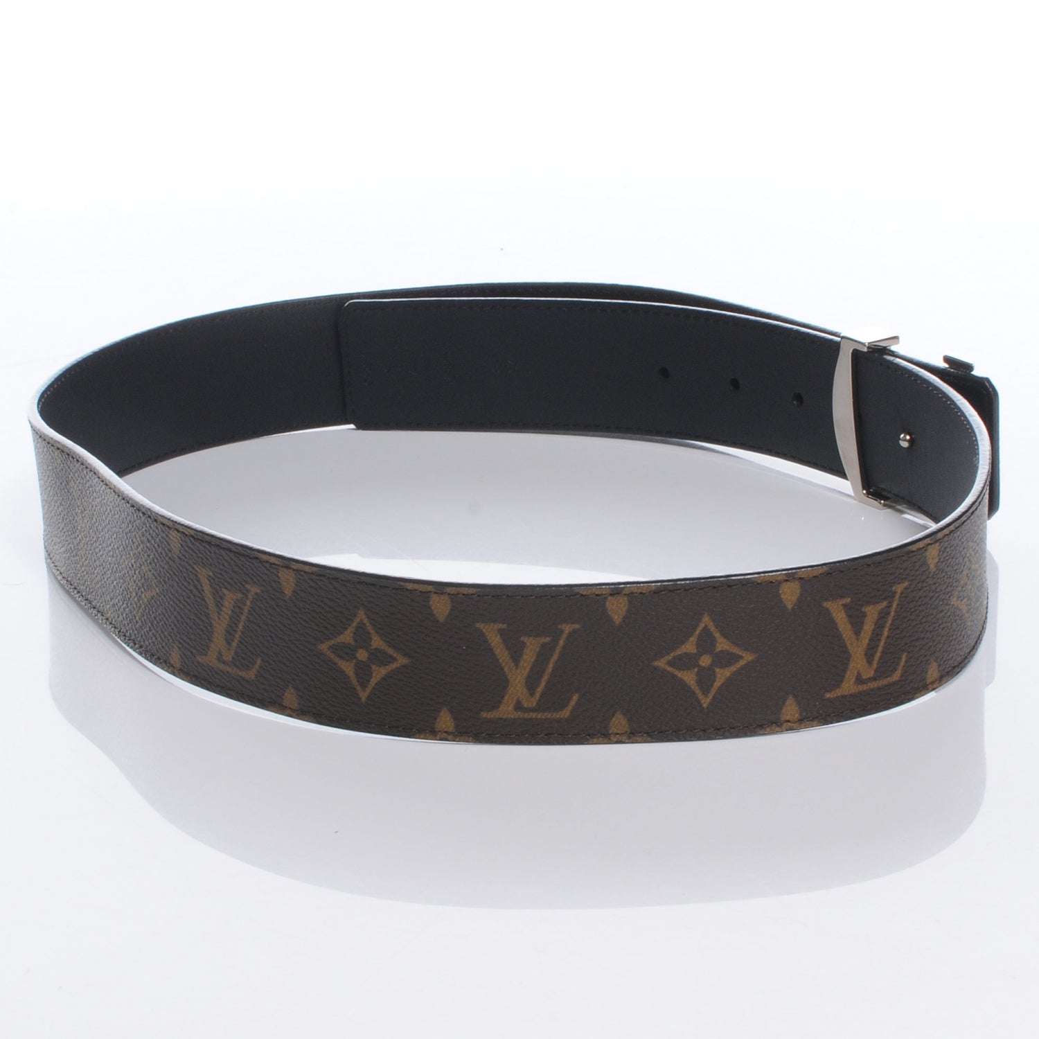 Louis Vuitton Monogram LV Initiales Belt 85 34 4 of 5