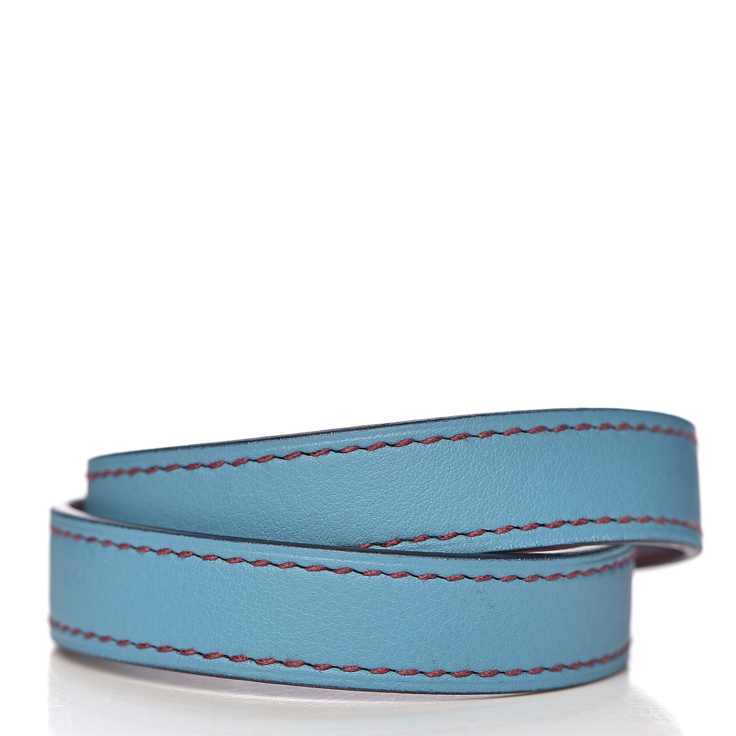 Hermes Swift Colorblock Kelly Double Tour Bracelet T2 Bleu Du Norr Rouge H 3 of 7