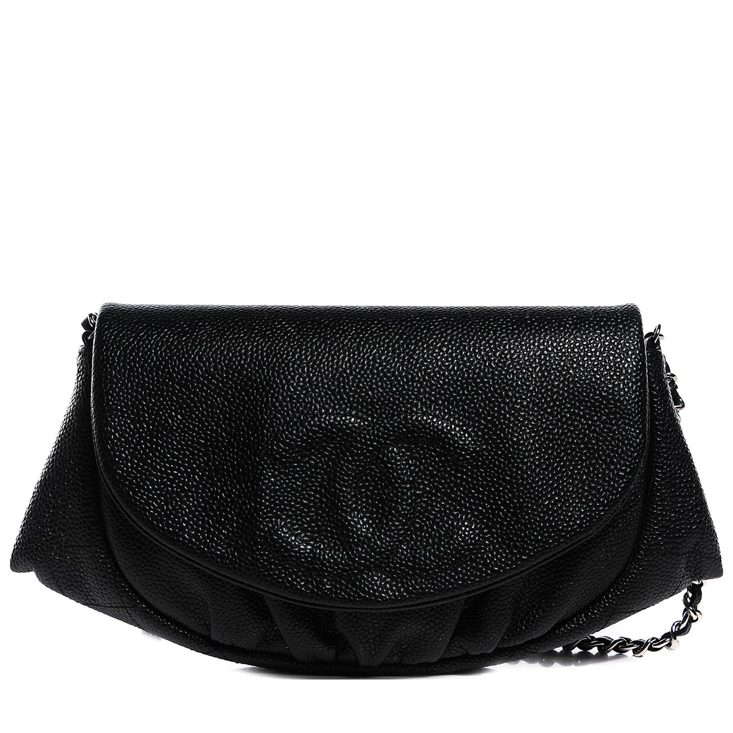 Caviar Half Moon Wallet On Chain WOC Black