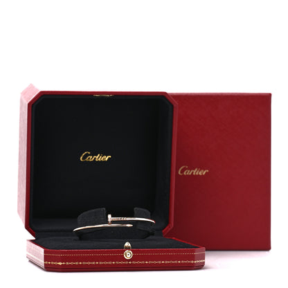 Cartier 18K Pink Gold Diamond Small  Juste Un Clou Bracelet 17 5 of 5
