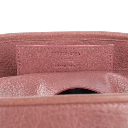 Balenciaga Agneau Classic Hardware Large Sunday Tote Rose Bruyere 9 of 14