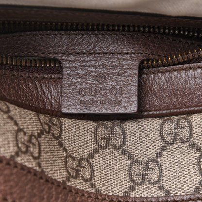 Gucci GG Supreme Monogram Web Medium Ophidia Messenger Bag Brown 6 of 10