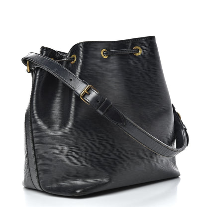 Louis Vuitton Epi Petit Noe Black 2 of 28