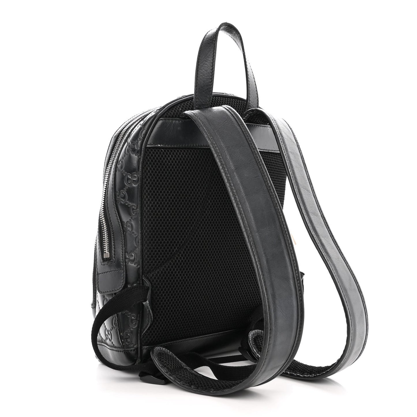 Guccissima Signature Small Day Backpack Black