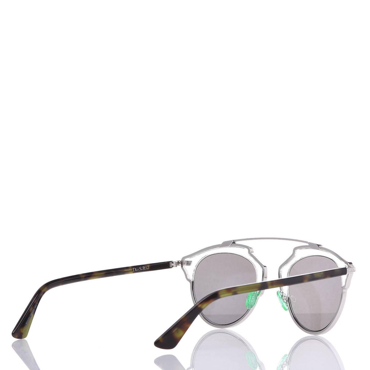 Mirrored So Real Sunglasses Silver