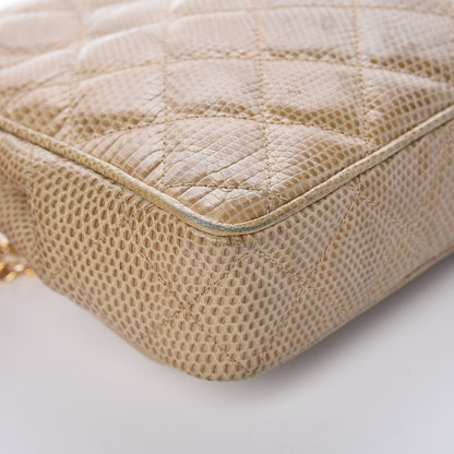 Chanel Lizard Small Square Flap Beige 12 of 25