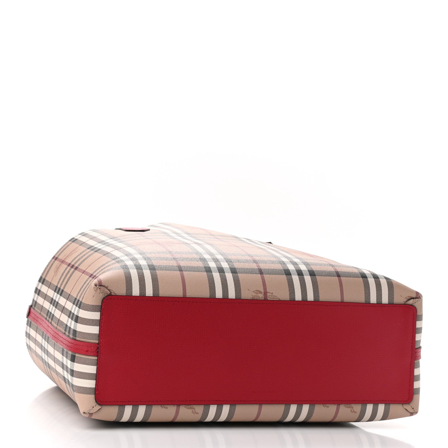 Burberry Haymarket Check Medium Reversible Tote Red 6 of 18