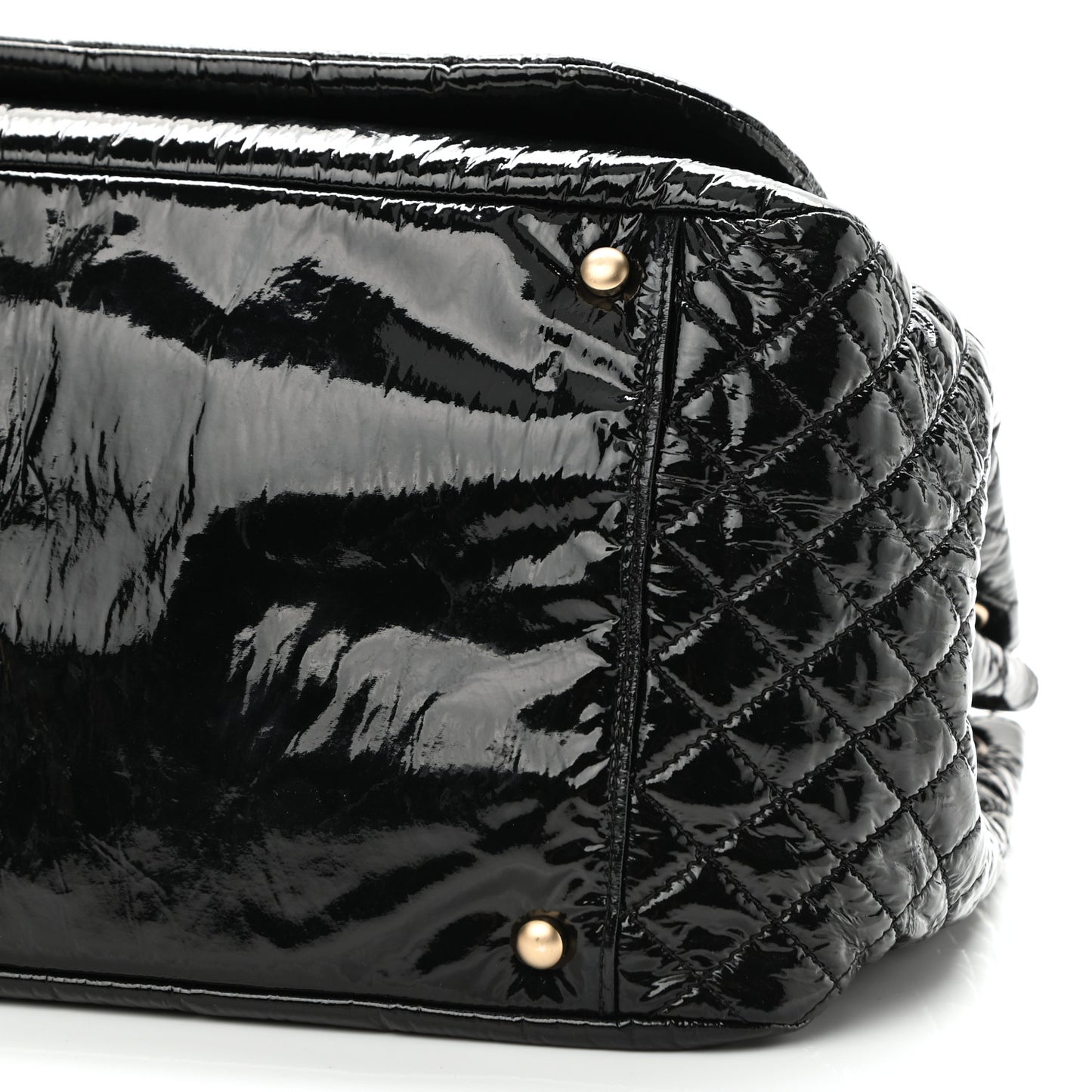Vinyl XL Rock and Chain Flap Black