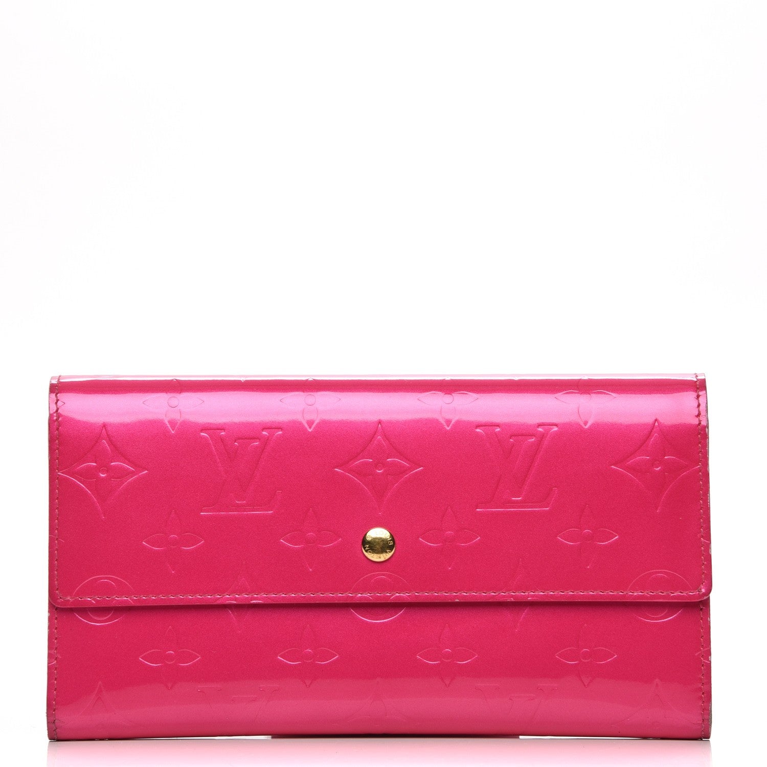 Louis Vuitton Vernis Porte Tresor International Wallet Fuchsia 1 of 11