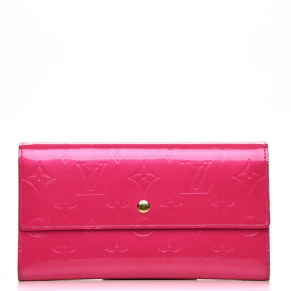 Louis Vuitton Vernis Porte Tresor International Wallet Fuchsia 1 of 11