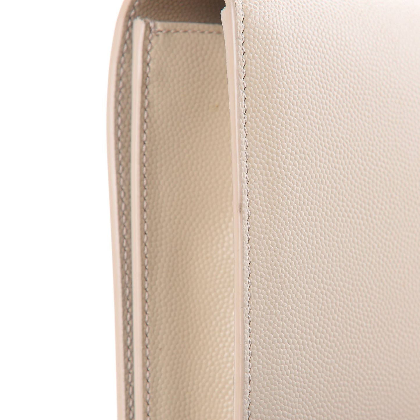 Grain De Poudre Classic Kate Monogram Clutch Nude Powder
