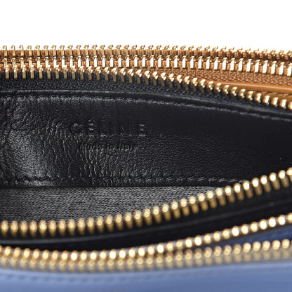 Celine Lambskin Small Multicolor Trio Crossbody Bag Porcelain 8 of 10