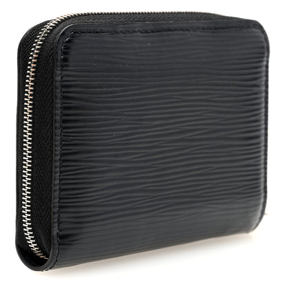 Louis Vuitton Epi Zippy Coin Purse Black 3 of 7