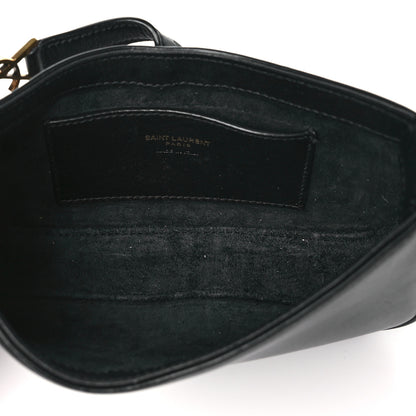 Saint Laurent Smooth Calfskin Le 5 A 7 Mini Hobo Black 5 of 10