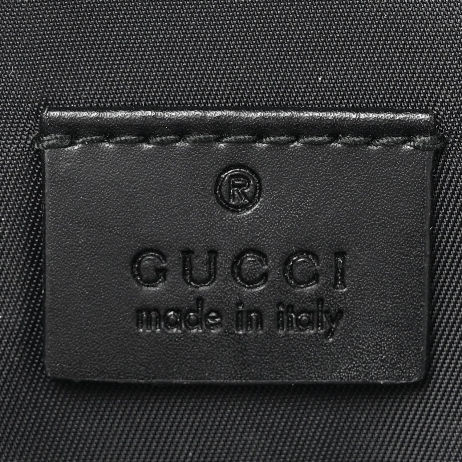 Gucci GG Supreme Monogram Web Belt Bag Black 7 of 16