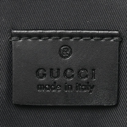 Gucci GG Supreme Monogram Web Belt Bag Black 7 of 16