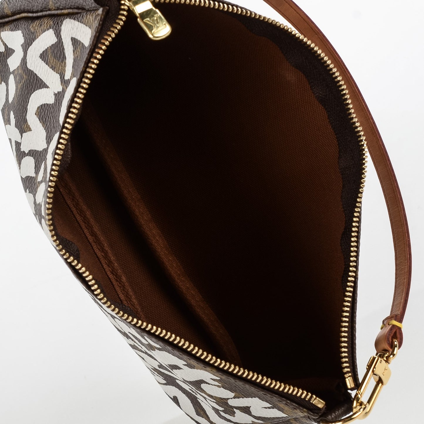 Monogram Graffiti Pochette Accessories Silver
