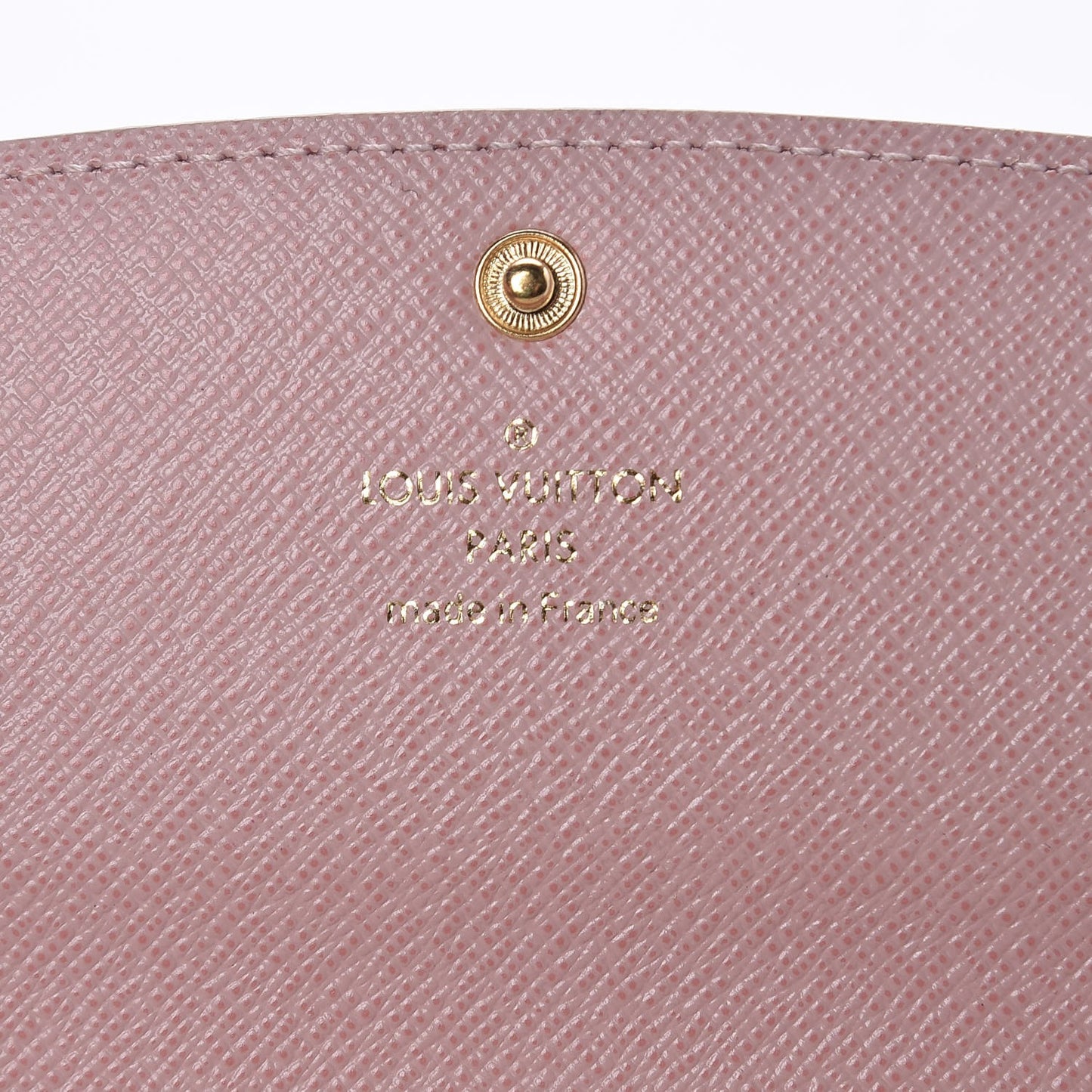 Damier Azur Emilie Wallet Rose Ballerine
