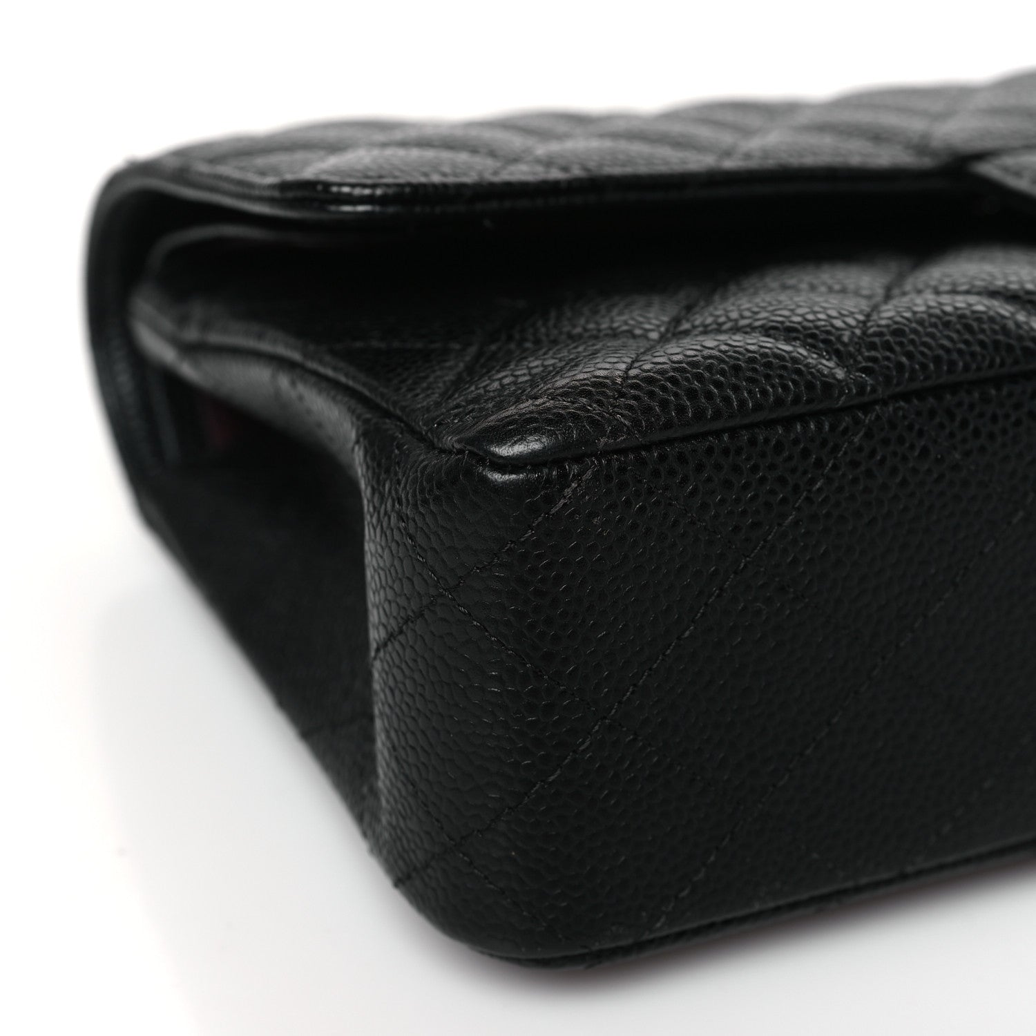 Chanel Caviar Quilted Medium Double Flap Black 8 of 9