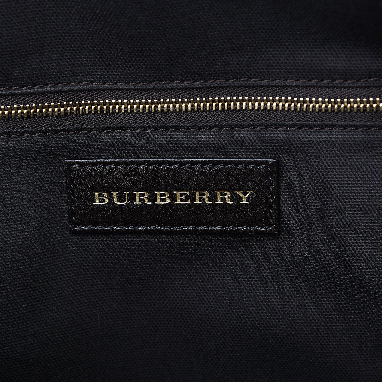 Burberry Haymarket Check Medium Primrose Tote Chocolate 5 of 12