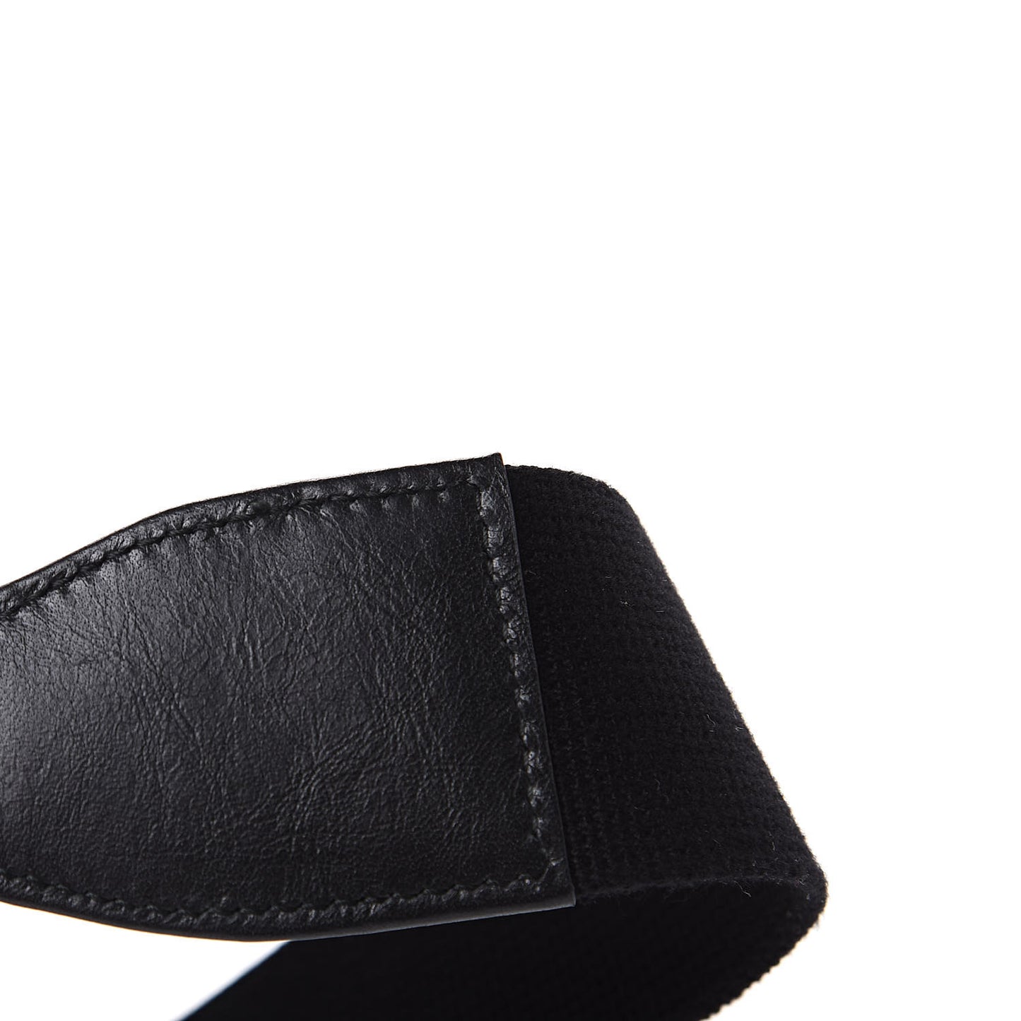 Fluffy Calfskin Morpheus Weekender Duffle Black