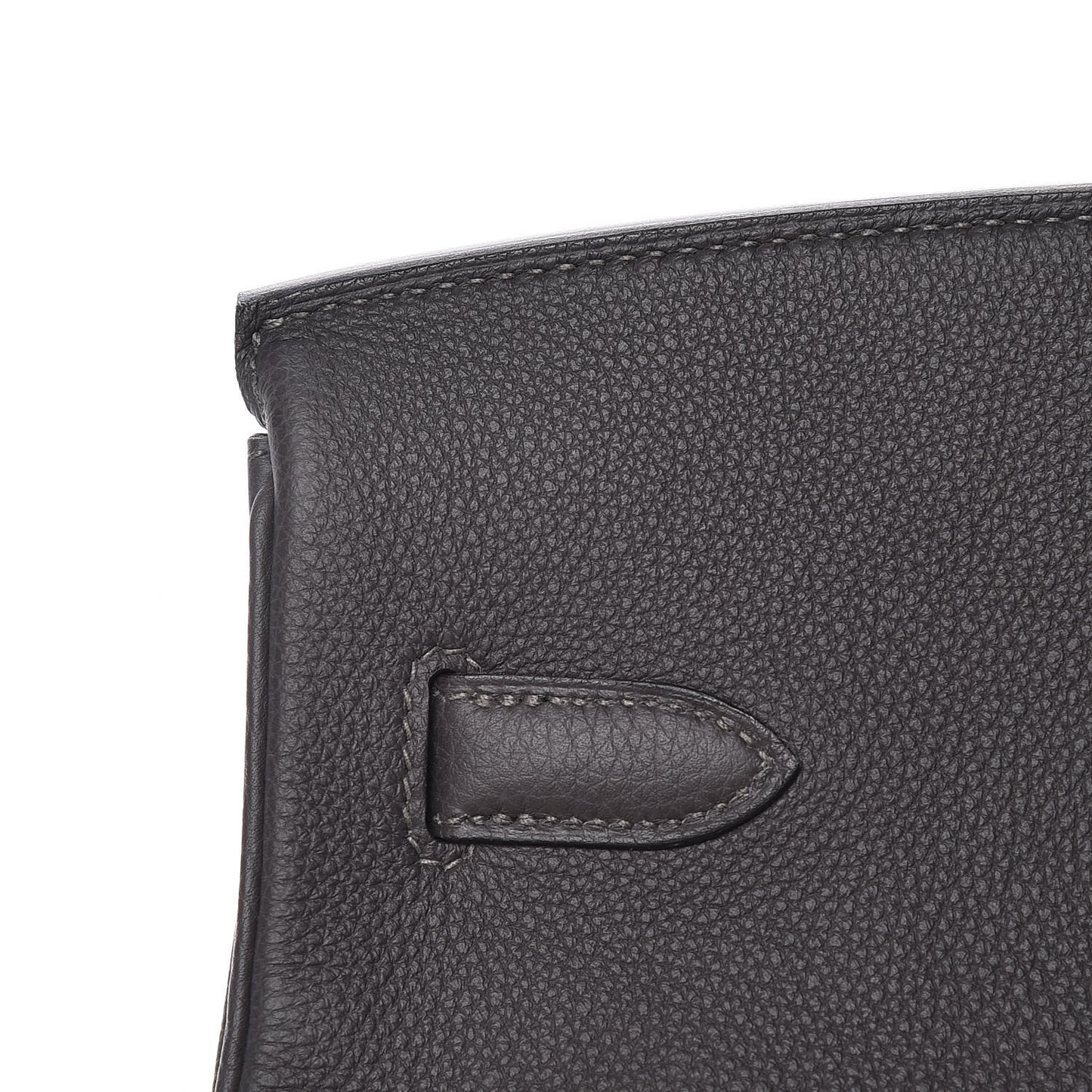 Lambskin Bi-Cabas Grey Cognac
