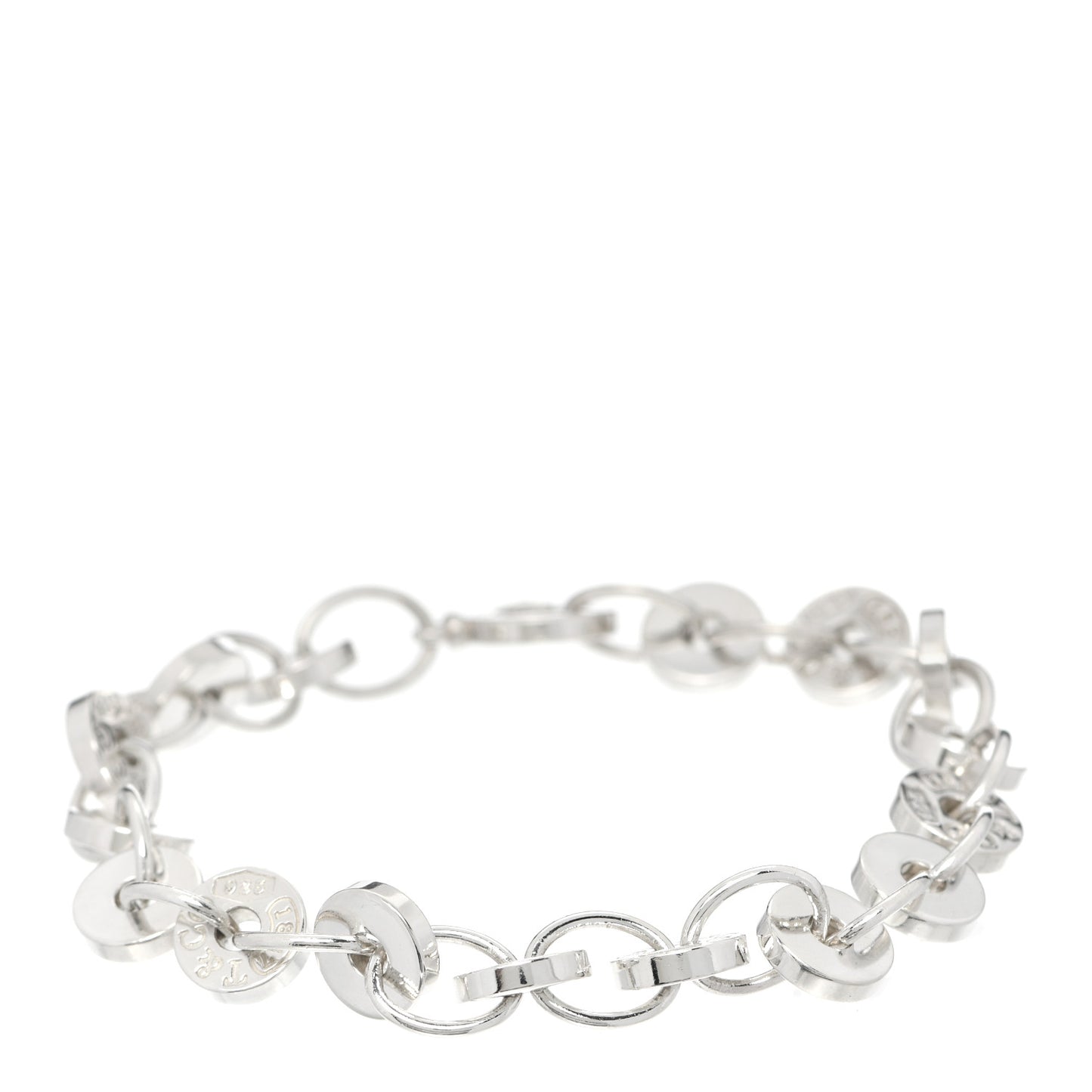Sterling Silver 1837 Circle Bracelet