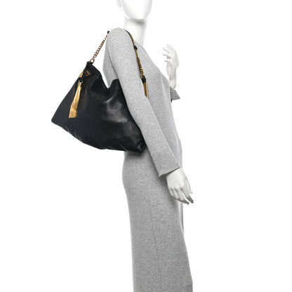 Gucci Lambskin Medium 1970 Shoulder Bag Black 2 of 13