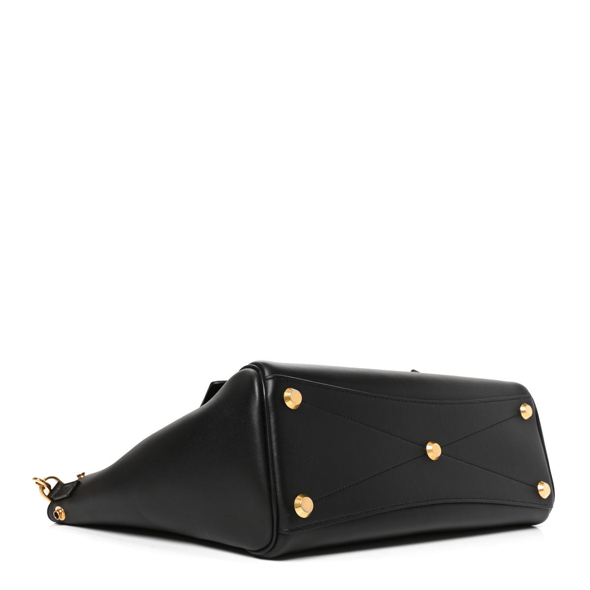 Balenciaga Smooth Calfskin Small Bel Air Carry All Bag  Black 4 of 9