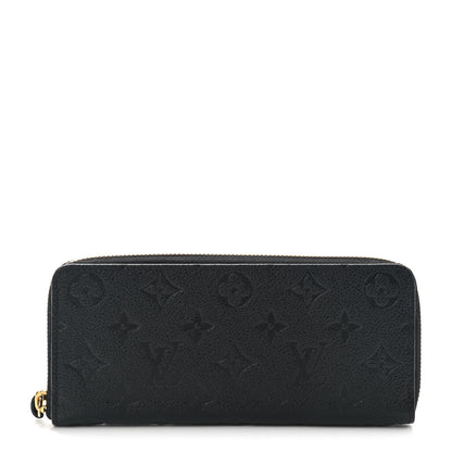 Louis Vuitton Empreinte Clemence Wallet Black 1 of 7
