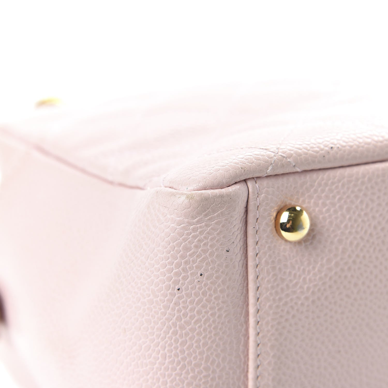 Chanel Caviar Quilted Petit Timeless Shopping Tote PTT Pink 11 of 12