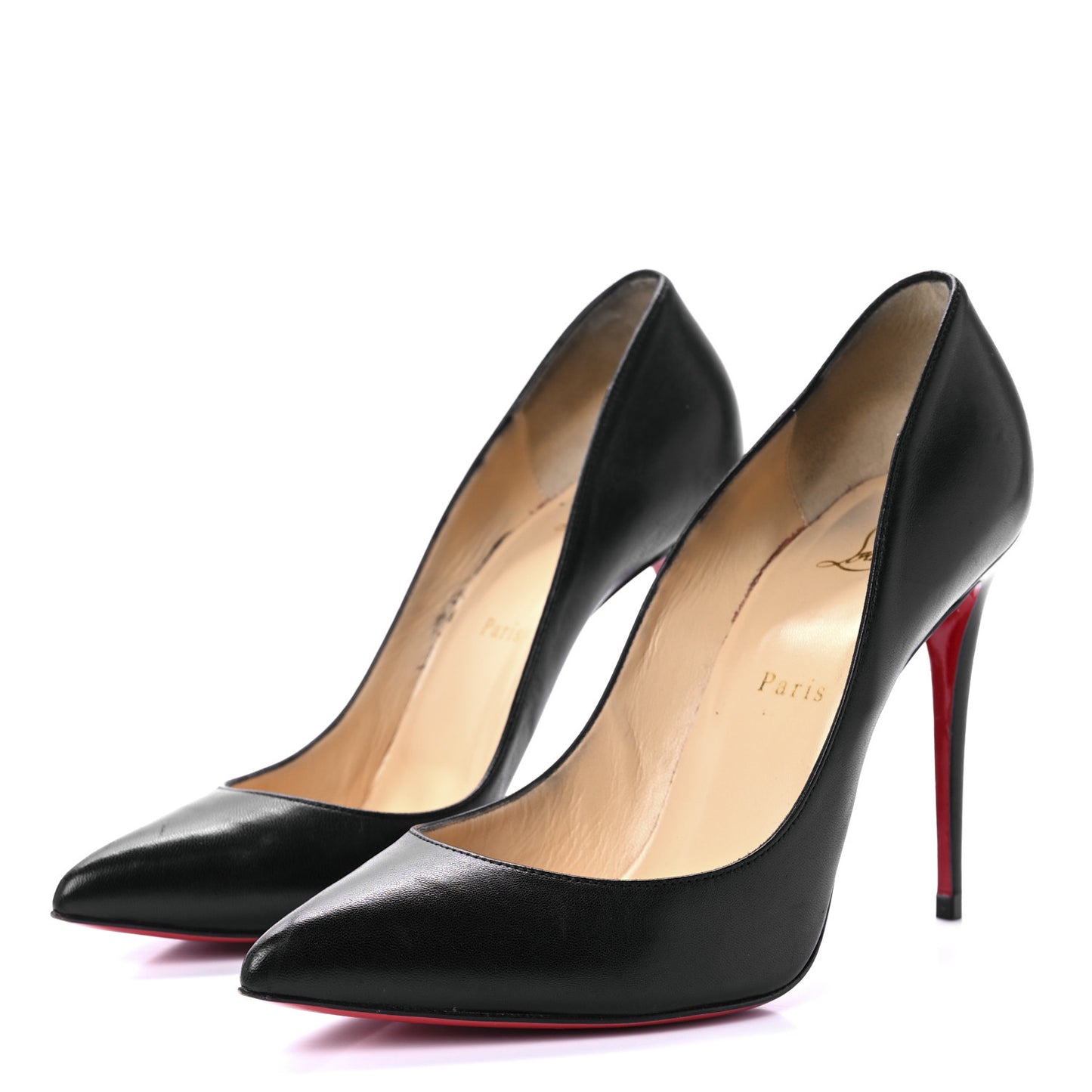 Shiny Nappa Pigalle Follies 100 Pumps 40 Black