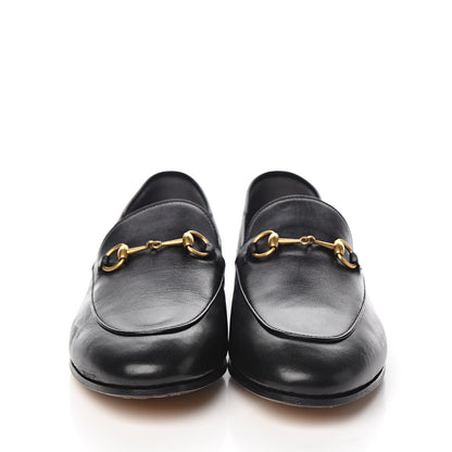 Gucci Lambskin Womens Brixton Horsebit Loafers 41.5 Black 2 of 9
