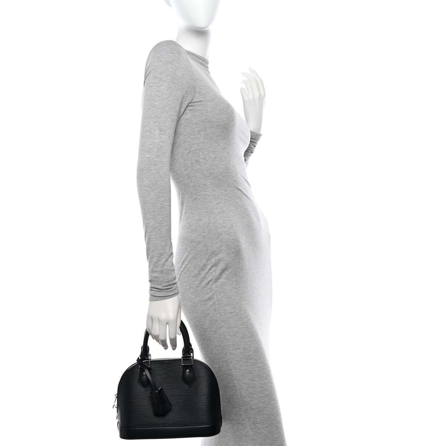 Louis Vuitton Epi Alma BB Black 2 of 16
