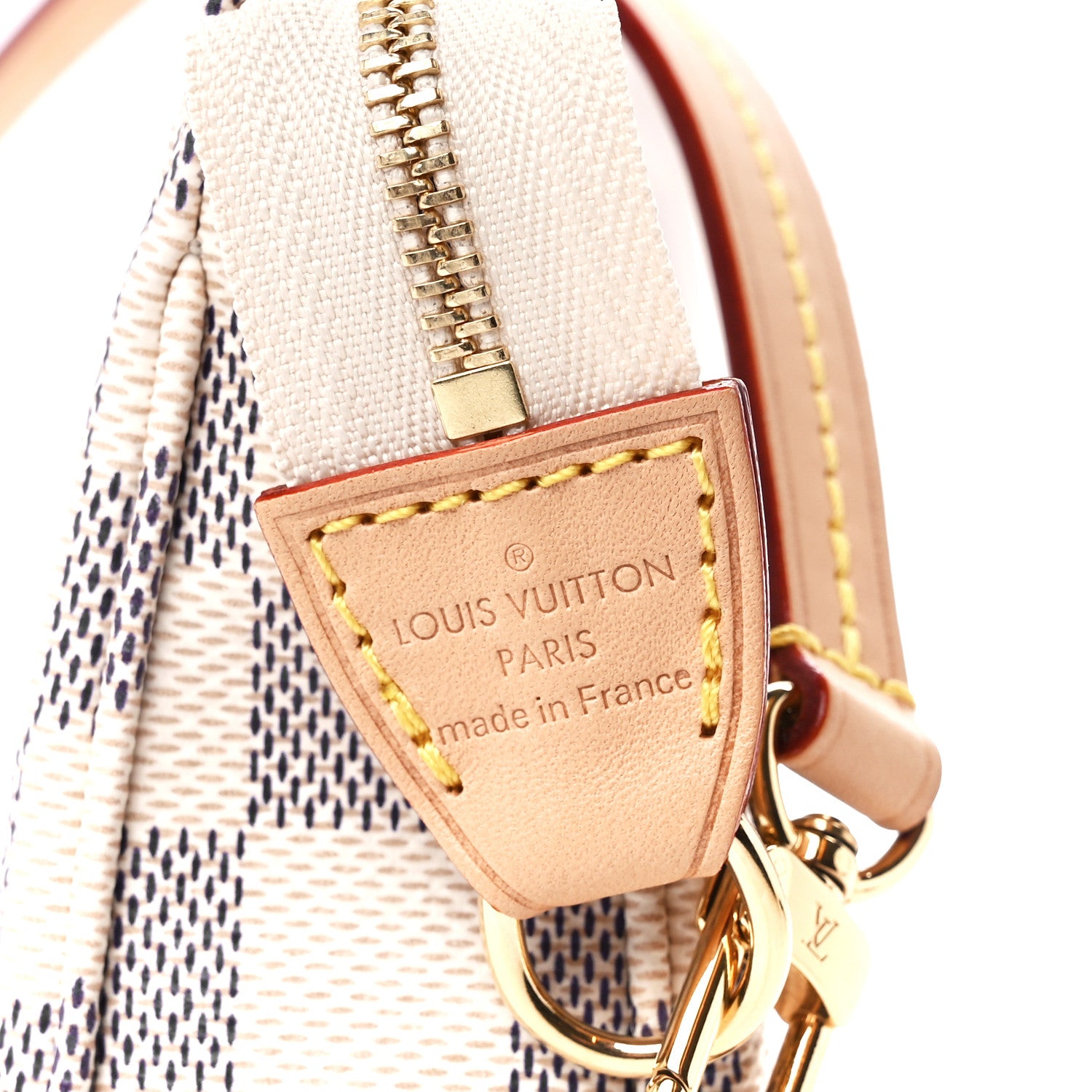 Louis Vuitton Damier Azur Pochette Accessories NM 6 of 10