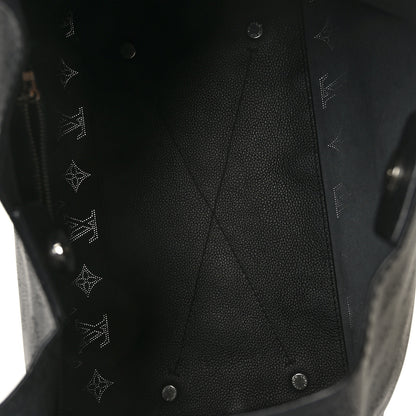 Louis Vuitton Mahina Carmel Hobo Black 5 of 11